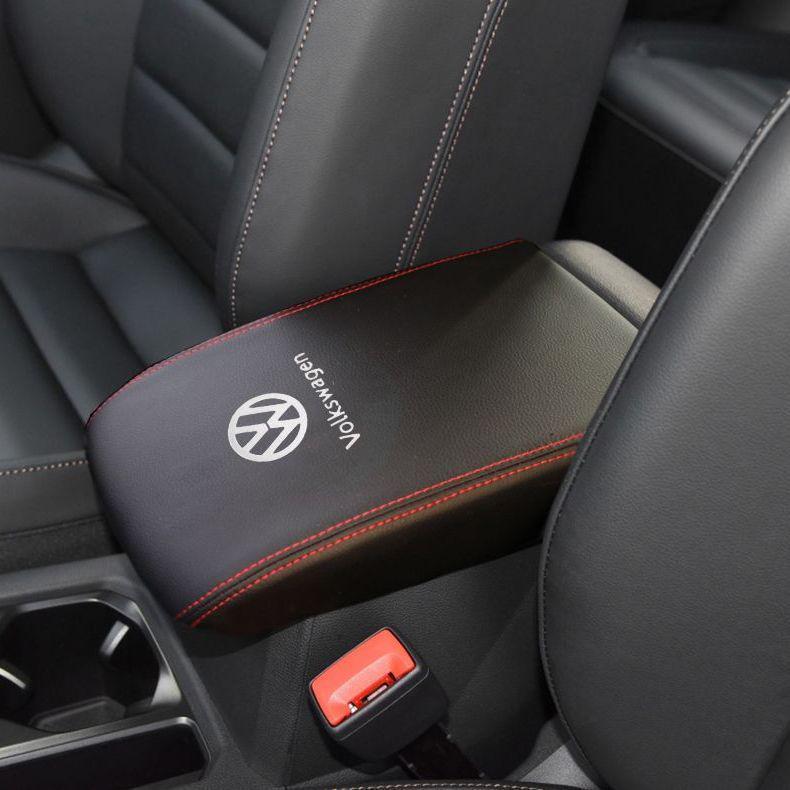 Volkswagen Center Console Armrest Cover - Microfiber Leather Protection and Renovation