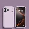 Luxury Case For  iPhone 17 Pro Cover iPhone 17 16 15 Pro Max Funda Coque Liquid Silicone Camera Protector Soft TPU Phone Bumper