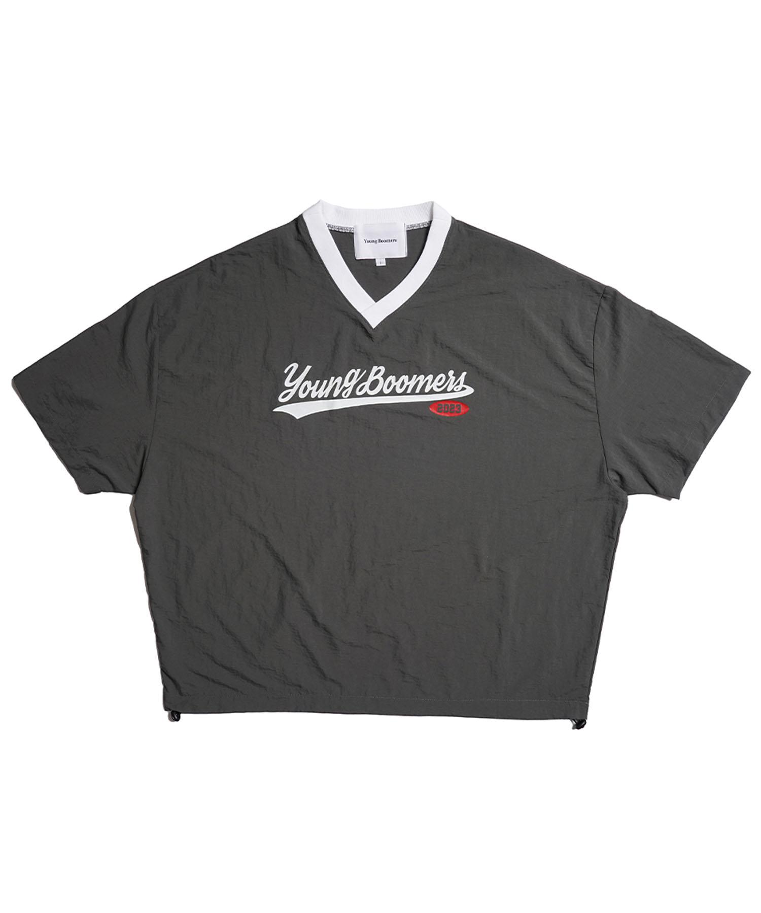 Young Boomers Weekend Nylon Half T-Shirt_Gray 1