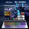 Laptop de 15,6 polegadas R5-4600H/5500U: Ideal para Negócios, Estudo e Jogos