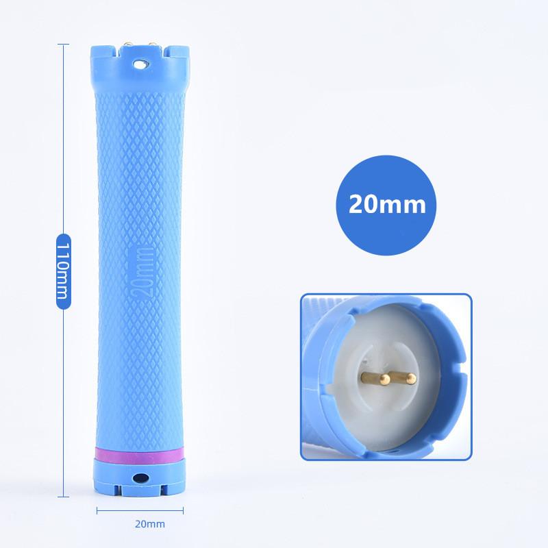 

110мм 24В Цифрові бігуді для хімічної завивки волосся Електричні нагрівальні бігуді Стрижні Ролики Хвилясте волосся Салон Перукарня Завивка Спіральні інструменти для укладання 20mm