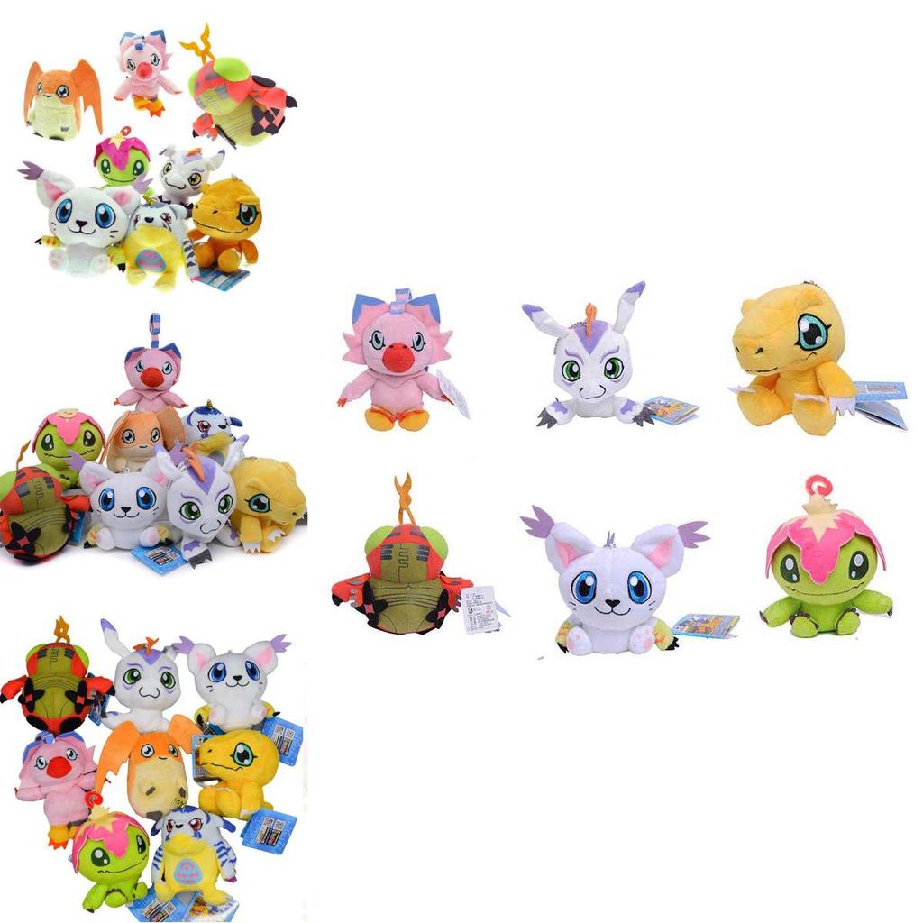 Adorable Anime Digimon Adventure Plush Toys For Kids Featuring Soft And Comfortable Dolls