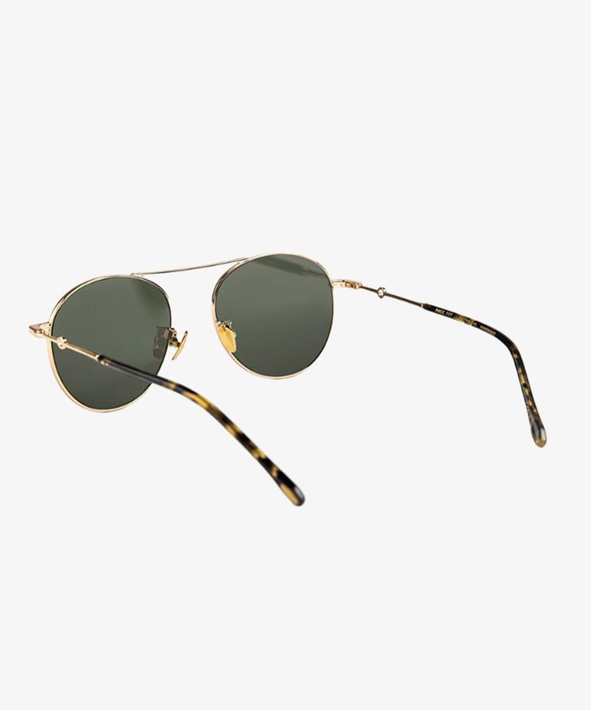 Seupeulingseuteulingseu Vintage Round Shape Sunglasses Page 777 [Gold]