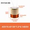2 Layers Bass Voice Coil 19.5-38.5mm Bass Speaker Voice Coil Aluminum Voice Coil