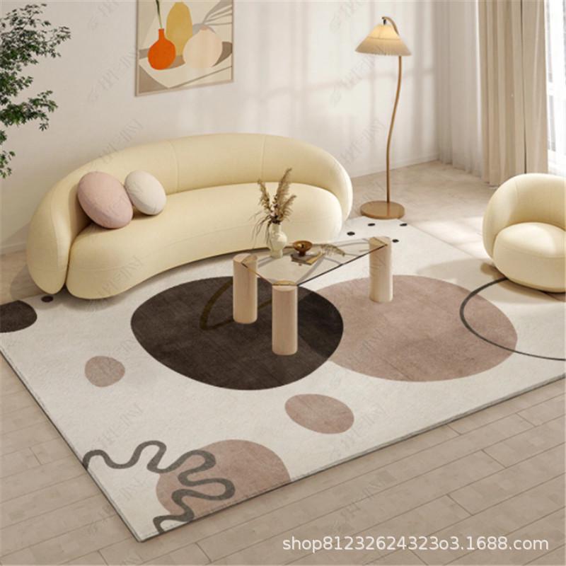 Minimalist Light Luxury Carpet for Living Room or Bedroom