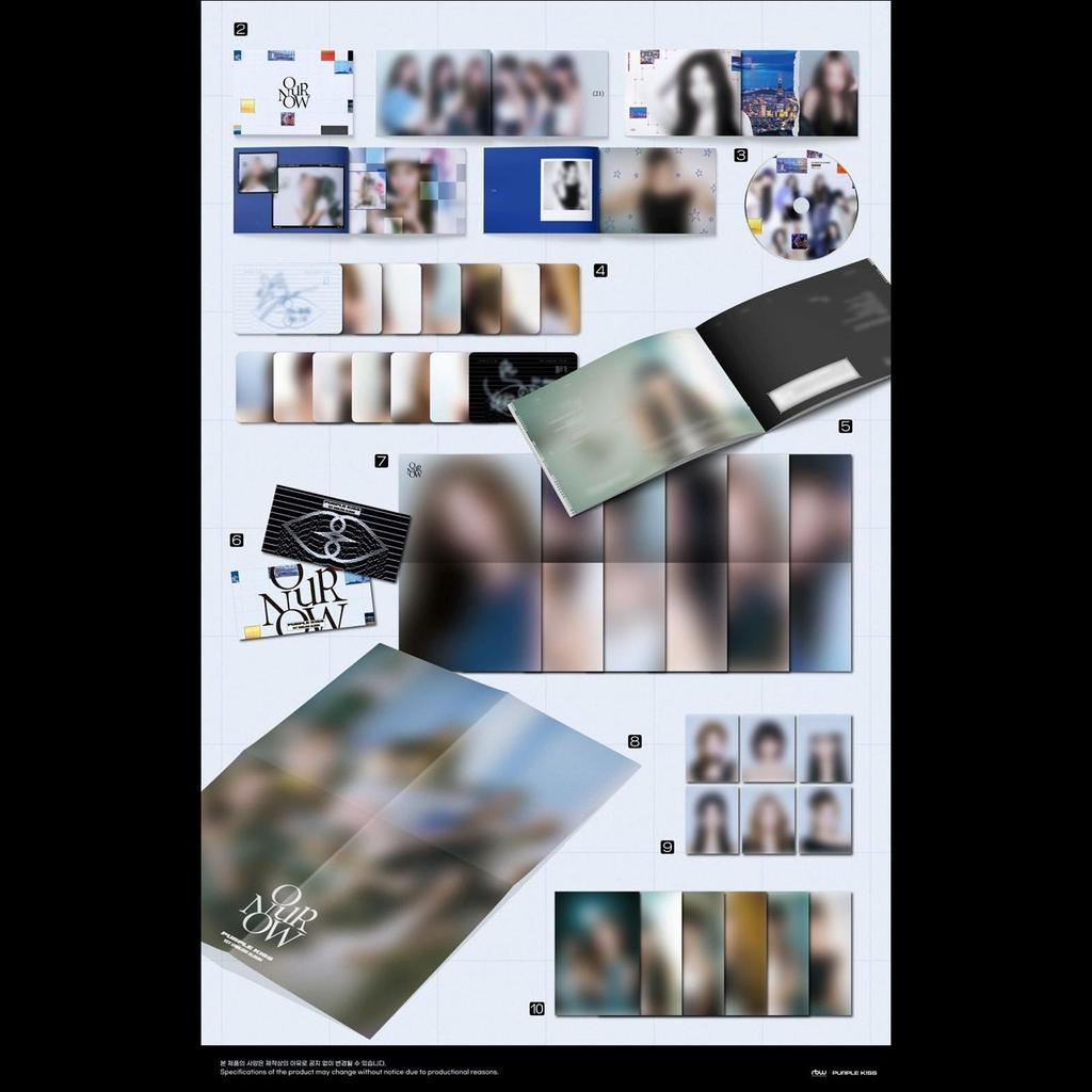 PURPLE KISS [OUR NOW] 1st English Album