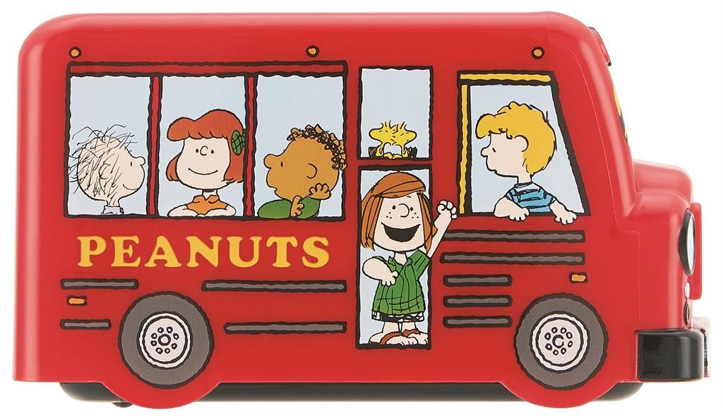Skater Lunch Case with Lunch Snoopy and PEANUTS DLB5 Bus-Shaped Belt,