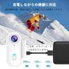 HUAJUN Sports Camera, Ultra-Compact, Waterproof, 120° Wide Angle, HD Quality, Loop Recording, Action Camera with Compact Case, 30m Waterproof, for Pho
