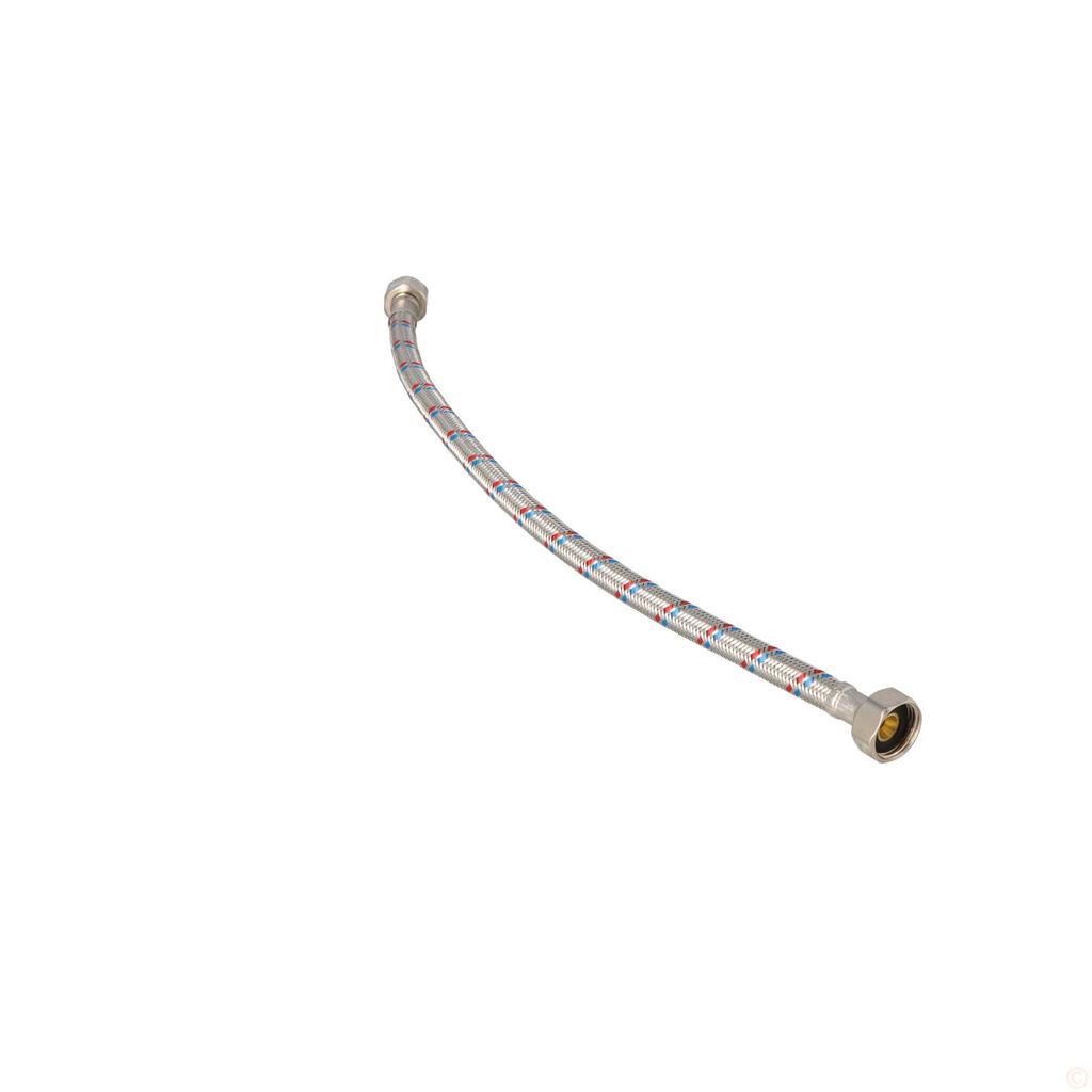 Steel braided hose 40 1/2"x3/8" female-female