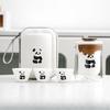 Travel Tea Set New Portable Panda Quick Cup One Person Drinking Outdoor Single Camping Out Carrying Bag