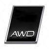 AALK1 3D Metal Chrome R-Type AWD Badge Swedish Flag Moose Emblem Sticker for Volvo V40 XC60 XC90 C30 V60 - Auto Trunk/Fender Exterior