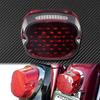 HDBUBALUS Motorcycle Motorcycle LED Running Tail Light Brake License Plate Lamp for Harley Touring Dyna Road King XL 833 1200