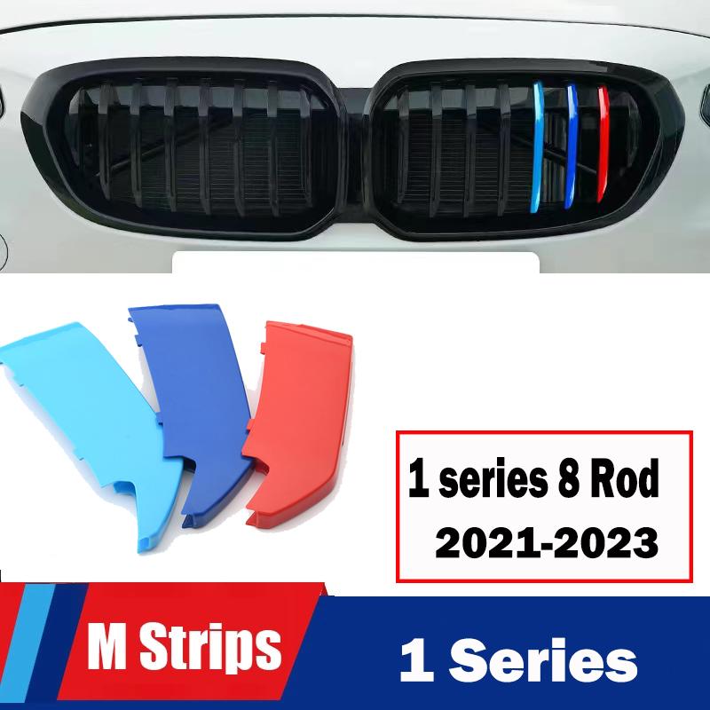 MLKK4 M Power Front Grille Trim Strips For BMW X1 X2 X3 X4 X5 X6 X7 F48 F49 E84 F39 F25 F26 G01 G02 F15 E70 G05 F16 E71 E72 G07 Z4 E89