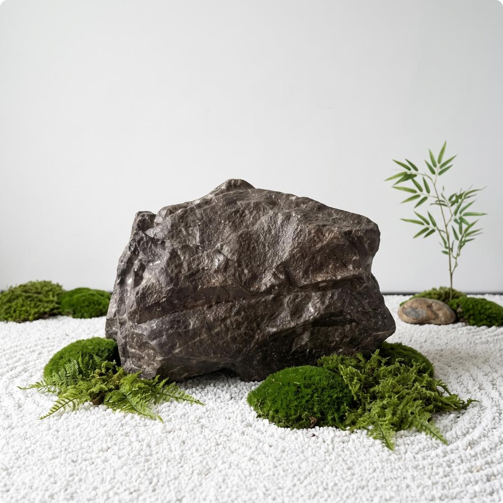 Faux Rock Textured Fake Rock Faux Stone Lightweight Fake Stone Natural for Gardeners, Courtyard, Rockery