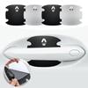 4pcs Car Door Handle Sticker Carbon Fiber Scratches Resistan For Renault Clio Laguna 2 Megane 4 3 Duster Logan Captu Accessories S666