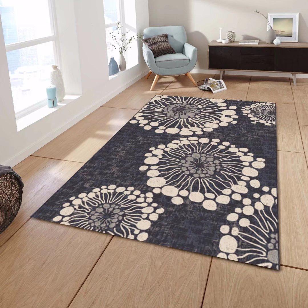 

Геометрический ковер для гостиной, модный, красочный стиль, большие ковры для спальни, нескользящие, эластичные, для столовой, моющиеся 60x90cm door mat