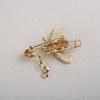 Bee Rhinestone Painting Oil Pin Versatile Animal Brooch