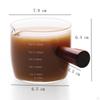 Measuring Cup with Wooden Handle Beakers for Kitchen Baking