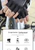 Unisex Half-Finger Cycling Gloves: Non-Slip, Shock-Absorbent, Sun-Protective, Ideal for Mountain and Road Biking.