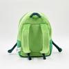 New Cartoon Baby Plush Backpack Children's Green Cute Doll School Bag Compact and Lightweight Outdoor Leisure Bag Travel Bag