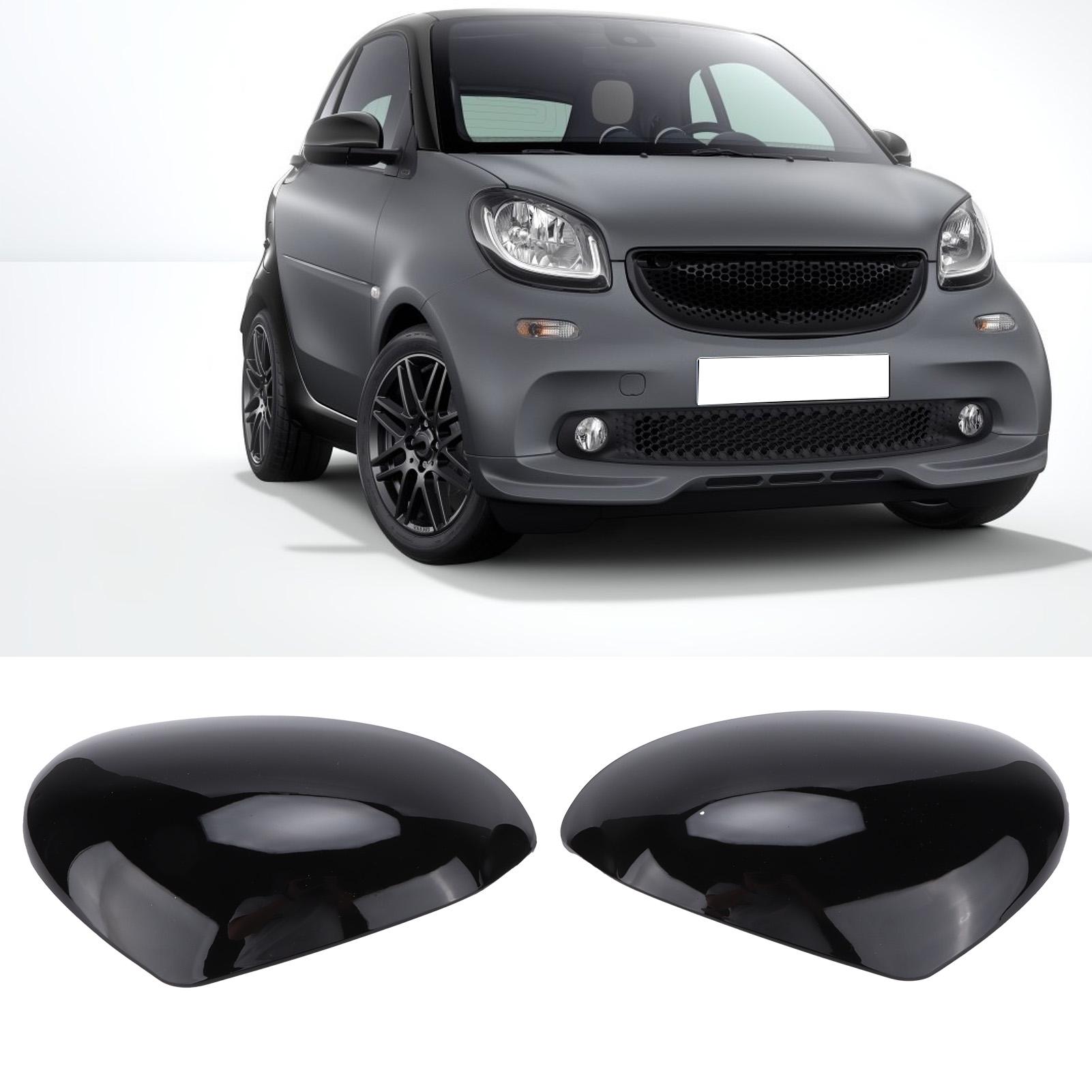 

Pair Rrview Mirror Stick On Protective Housing Replacement for Smart Fortwo/Forfour 453 20152021