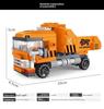Dump Truck Construction Building Blocks Toy Set For Boys With Abs Plastic Building Blocks And Diy