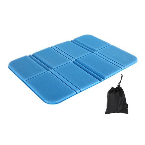 

Складана сидіння-килимок Водонепроникна сидіння-килимок для стадіону Портативна пінопластова сидіння-килимок з сумкою для зберігання для кемпінгу, туристичних походів, альпінізму, пікніка синій