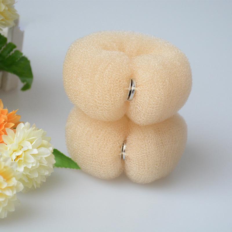 

Самые продаваемые женские нейлоновые резинки для волос для причесок «пучок-пончик» в США, Японии и Корее