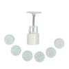 Mooncake Stamps DIY Mooncake Molds Plastic Mooncake Tool Hand Pressure Plastic Material Baking Accessories for Kitchen