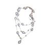 Elegant Minimalist Long Pearl Necklace - French Light Luxury High-End Women's Sweater Chain