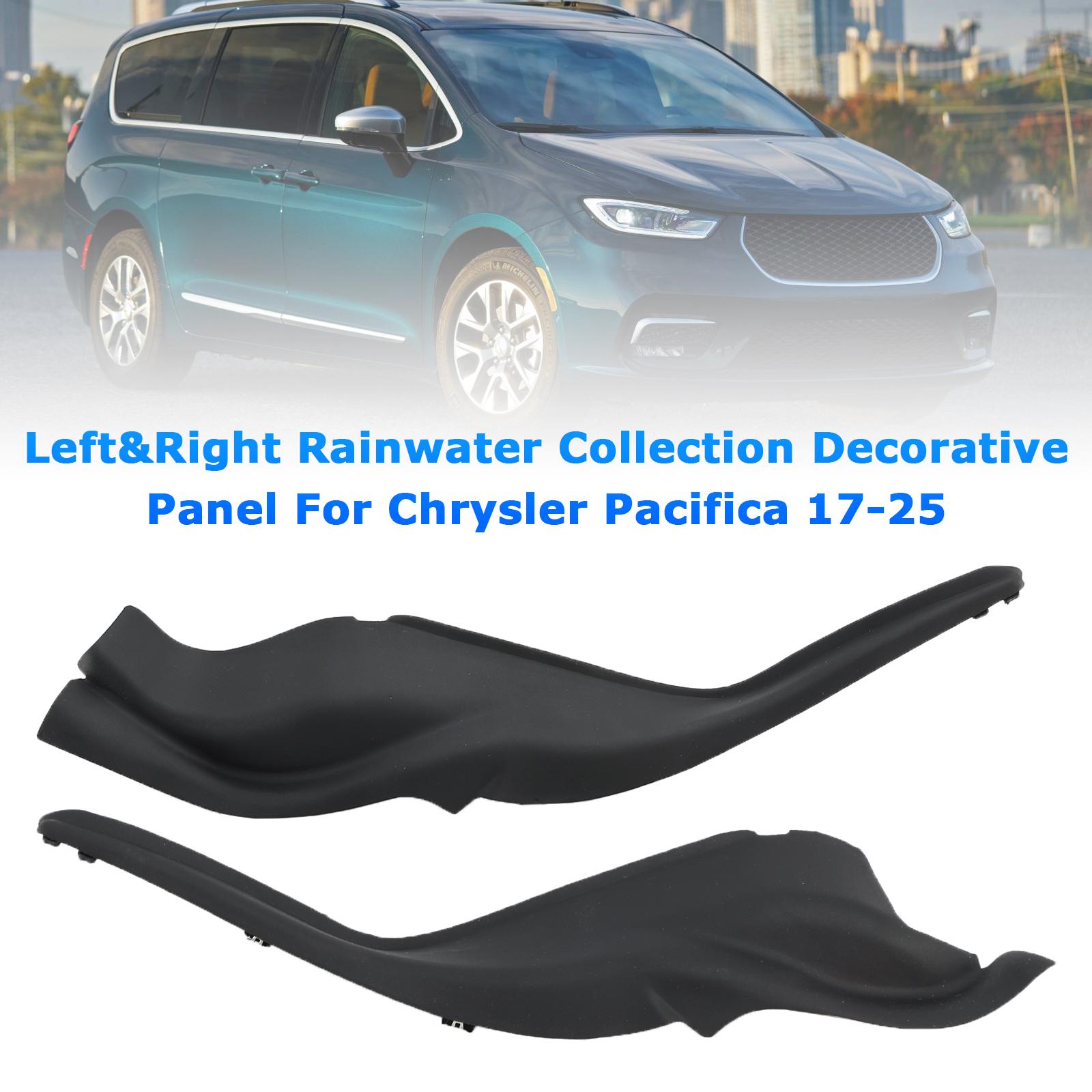 Left&Right Rainwater Collection Decorative Panel For Chrysler Pacifica 17-25