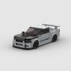 Technical Speed Car MOC City Racing Car Rally Building Blocks Bricks Set Retro Ornament Diy Toys For  Kid Adults Birthday Gifts