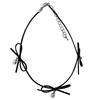 Butterfly Pearl Pendant Necklace Minimalists Bow Neckchain for Women Girls Metal Collarbone Chain Stylish Accessory