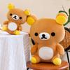 Big Size Brown Bear Stuffed Animal Kawaii Rilakkuma Plush Toy Soft Cute Cartoon Bear Doll Pillow For Kids Fans Gifts