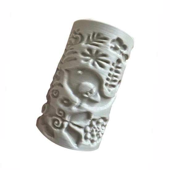 

Полимерная глина Текстурный ролик для тиснения Керамическая глина Моделирование Узорный ролик DIY Бытовые Керамическая плитка из глины Текстурные инструменты для тиснения F