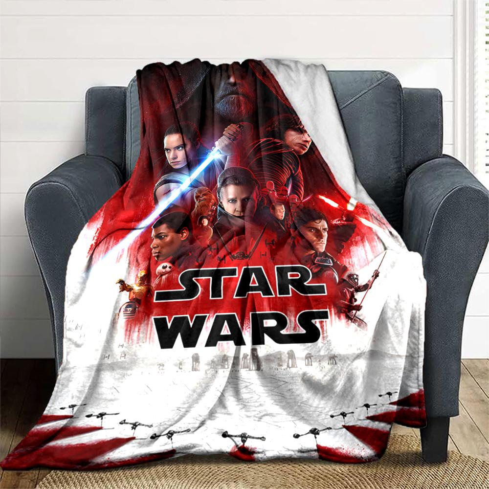 Star Wars Blanket Warmthful Decor Great for Bed Sofa Livingroom Four Seasons Multipurpose Stylish Decor Perfect Gift for Relatives and Friends