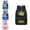 My Sing Monsters Game Style Backpack Load Reduction Waterproof Large Capacity