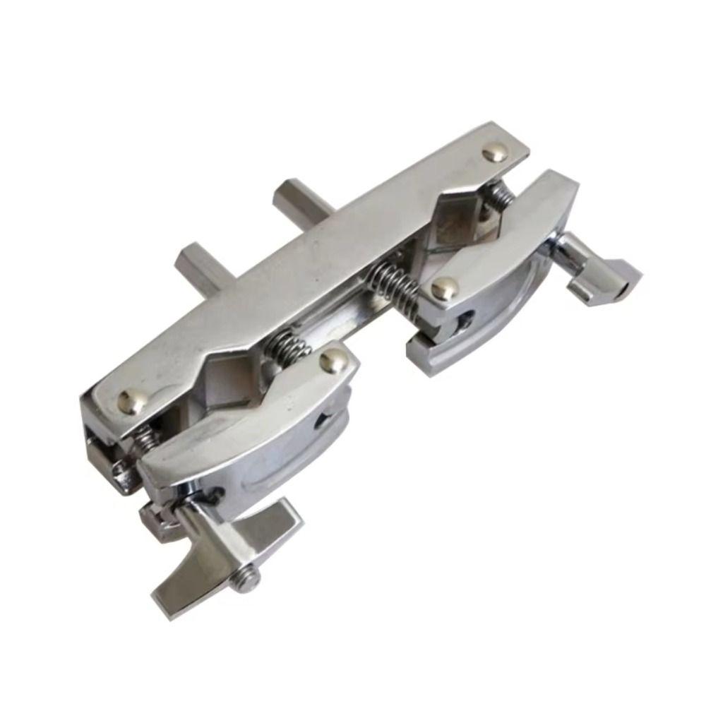 

Adjustable Percussion Drum Clip Quick Release Cymbal Holder Rack Cymbal Stand срібний