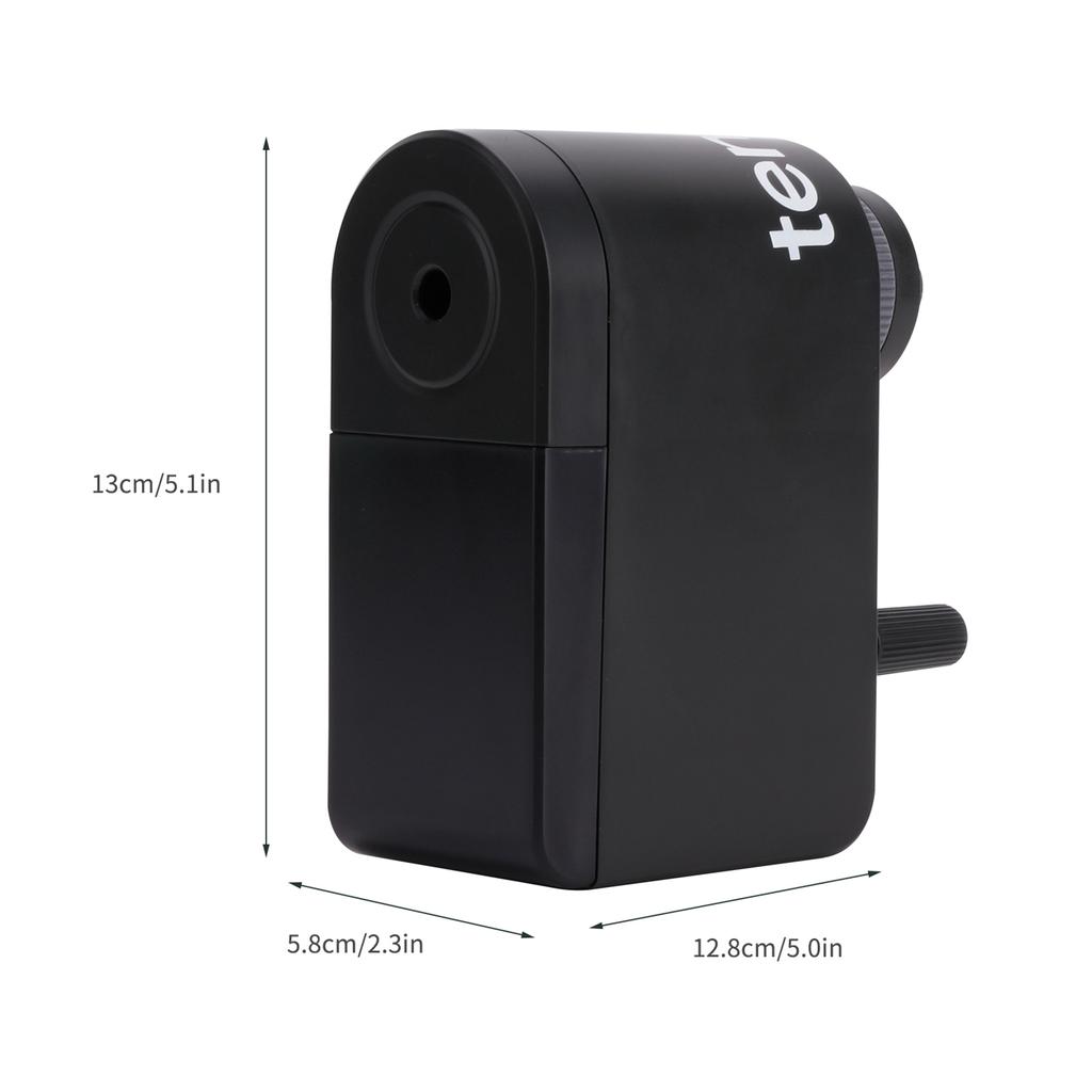 Manual Pencil Sharpener Hand Crank Pencil Sharpener Adjustable Sharpness for 7 8mm Pencil for Students Artists Home