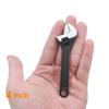 Mini 2.5/4 Inch Adjustable Spanner Open-End Small Wrench Tools Adjustable Wrench Set Can Be Carried With You Key Hand Tool