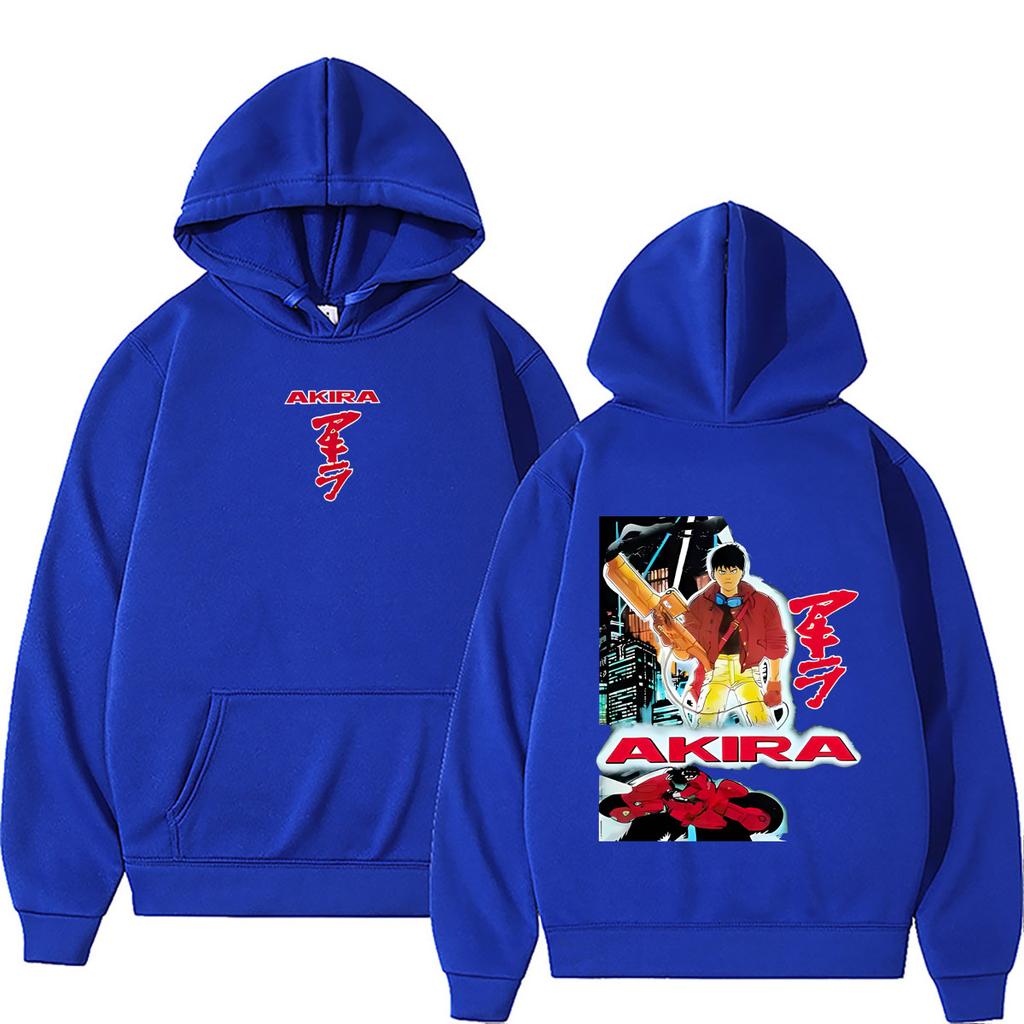 Japanese Science Fiction Cartoon Movie Anime Akira Shotaro Kaneda Hoodies Male Casual Sweatshirt Fashion Pullover Hoodies