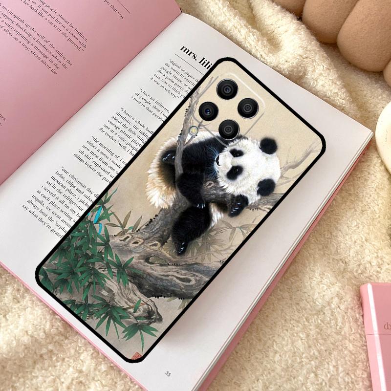 Chinese Bear Panda Case For Samsung Galaxy M31 M13 M11 M12 M14 M15 M06 M16 M36 M56 M53 M32 M52 M35 M55 M34 M54