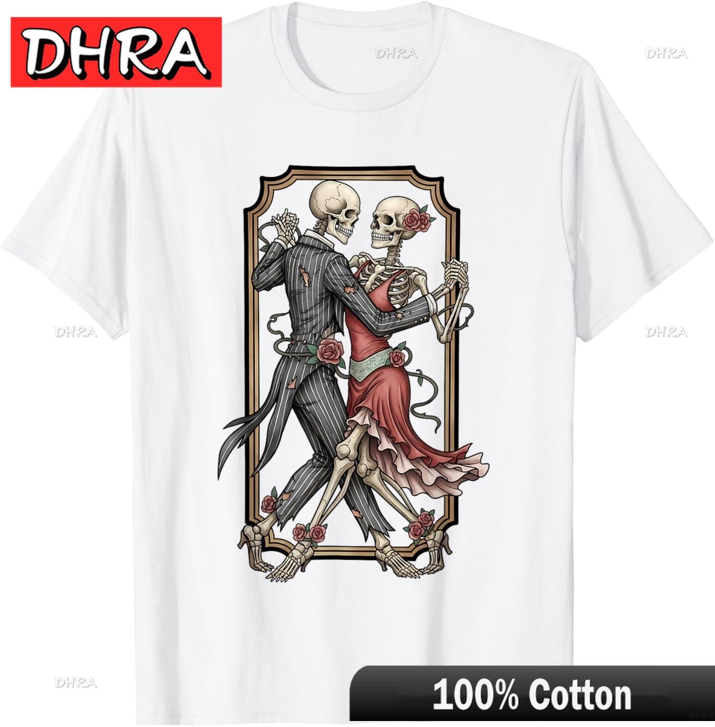 

Skeleton Tango Halloween Costume Spooky Dancers Dancing Love TShirt Cool Tshirts Clothing for Anniversary Gift TShirt Hombre 4XL