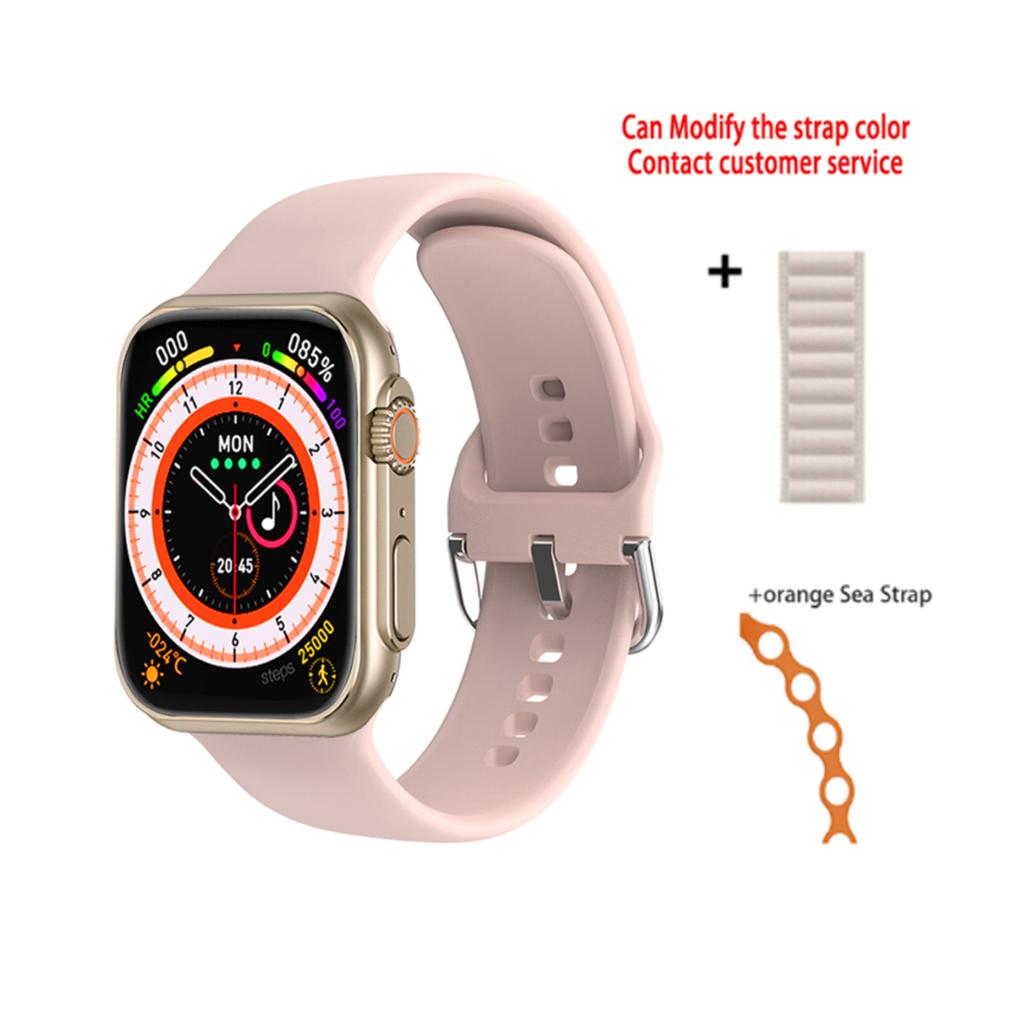 Bărbați 2.04" Amoled Hello Watch 3 Ceasuri Inteligente Seria Ultra 8 49mm Busolă Ritm Cardiac E-book Femei 4gb Memorie Smartwatch