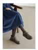 Autumn 2021 Japanese-Korean Corduroy Literary Dress - Women's Long-Sleeve Midi Skirt