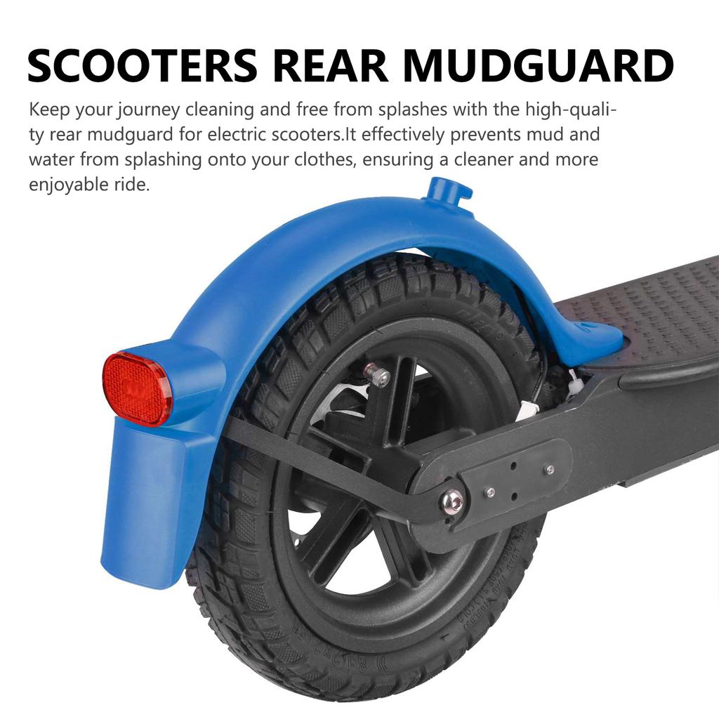 Rear Mudguard Kit Scooters Rear Fenders Replacement Accessory with Mudguard Bracket Compatible with M365/1S/ProPro2