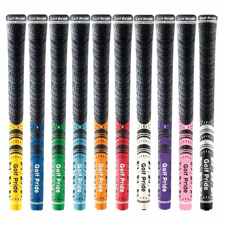 

MCC Cotton Thread Two-Color Rubber Golf Grip for Irons & Woods Standard белый