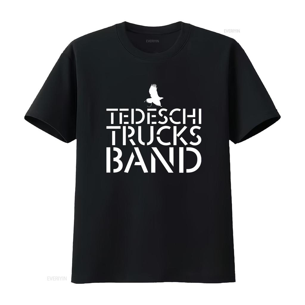 Tedeschi Trucks Band T Shirt All Sizes S 5XL Perfect  vintage Washed Top For Everyday Wear Casual homme designer clothes
