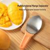 Stainless Steel Mango Cutter & Peeler, Fruit Divider, and Watermelon Slicer