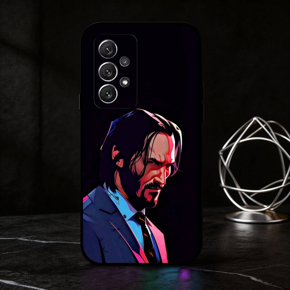 

Keanu Reeves phone Case For Samsung S25,24,21,22,23,30,Ultra,20,Plus,Fe,Lite,Note Soft Black Cover Samsung S26ULTRA